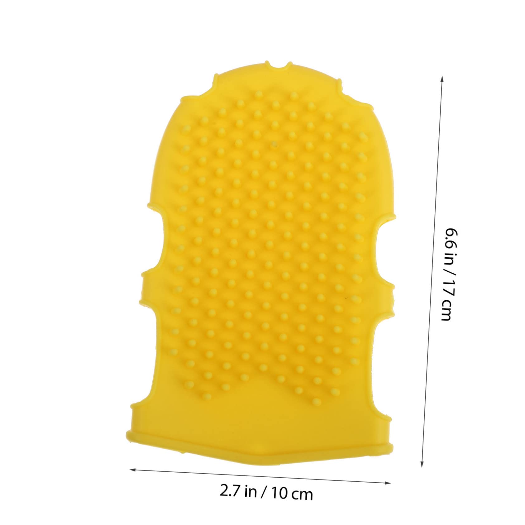 WOFASHPURET Silicone Body Scrubber Exfoliating Massage Brush and Multifunctional Bathing Tool for Gentle Exfoliation