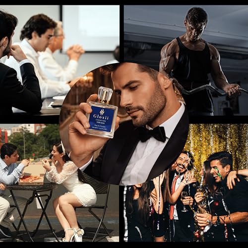 Image of Ocean Veil Eau De Parfum for Men | Fresh Aquatic Long Lasting Perfume | 100 ml | Refreshing all-day scent