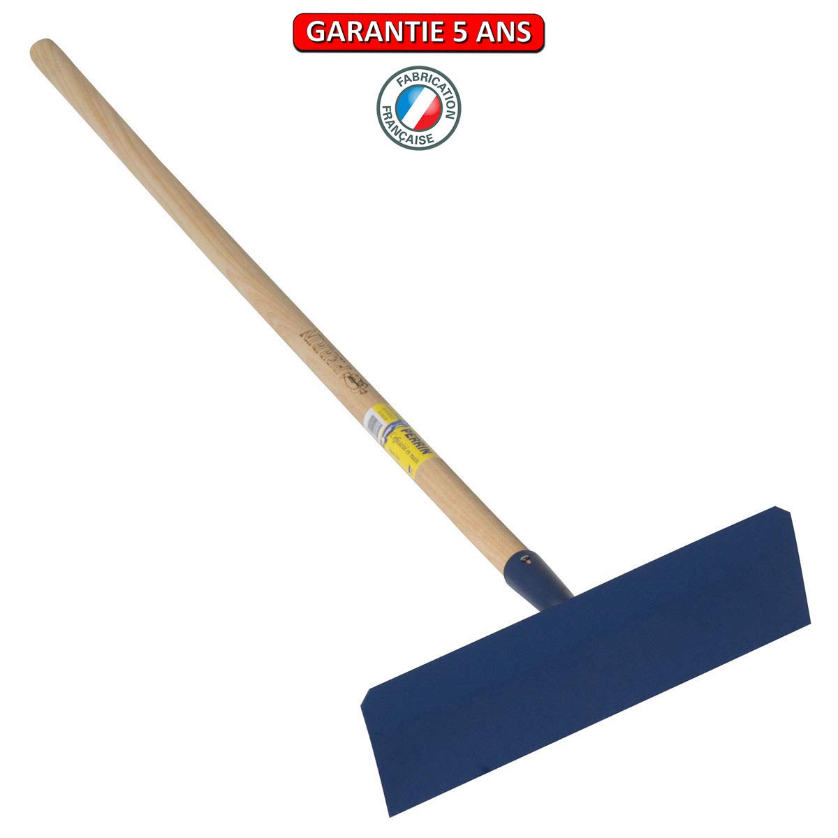 Outils Perrin Racloir Cantonnier Douille Soudée Emmanché Droit 130, 30cm