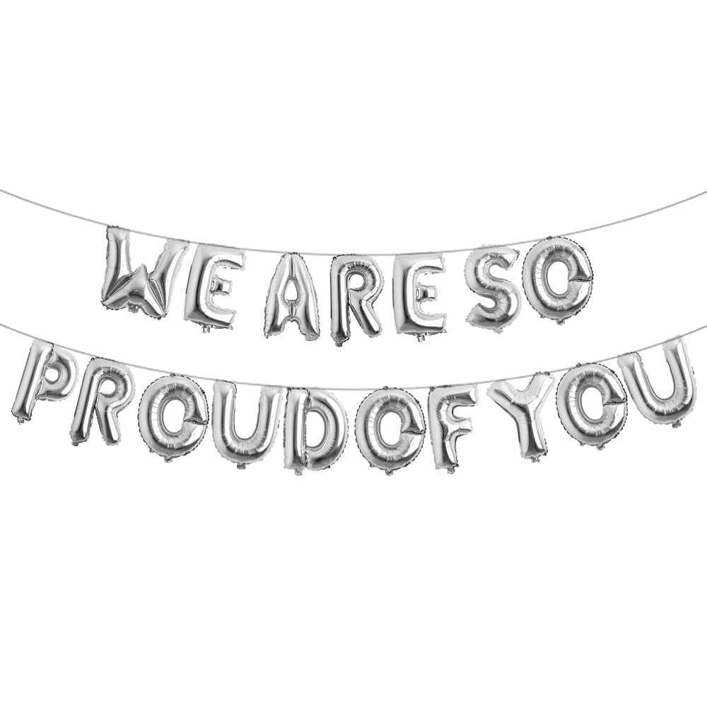 Feuerwehrmann-Banner „We Are So Proud Of You“ – Aus Filz, Für Ruhestand, Geburtstag & Mottopartys