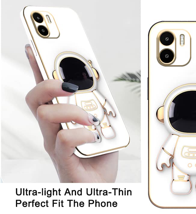 Coque Redmi A2 silicone souple antichoc blanche pour éviter les rayures