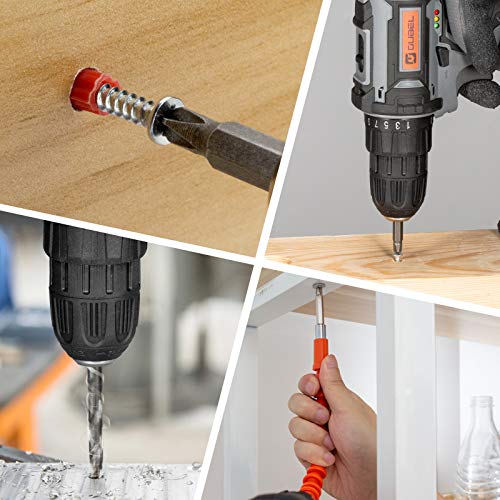 OUBEL Akkuschrauber 20V, Akku Bohrschrauber, Akku Bohrmaschine mit 2 Akkus und 80 Zubehör, 42Nm Drehmoment Max, 18+1… – Bild 4