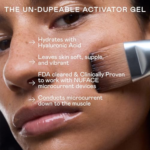 NUFACE IonPlex Aqua Gel Activator - The FDA-Cleared Un-Dupeable Microcurrent Facial Device Conductive Gel for Face & Body Devices + Hyaluronic Acid & Glycerin 24-Hour Hydration, 10 oz - Image 3