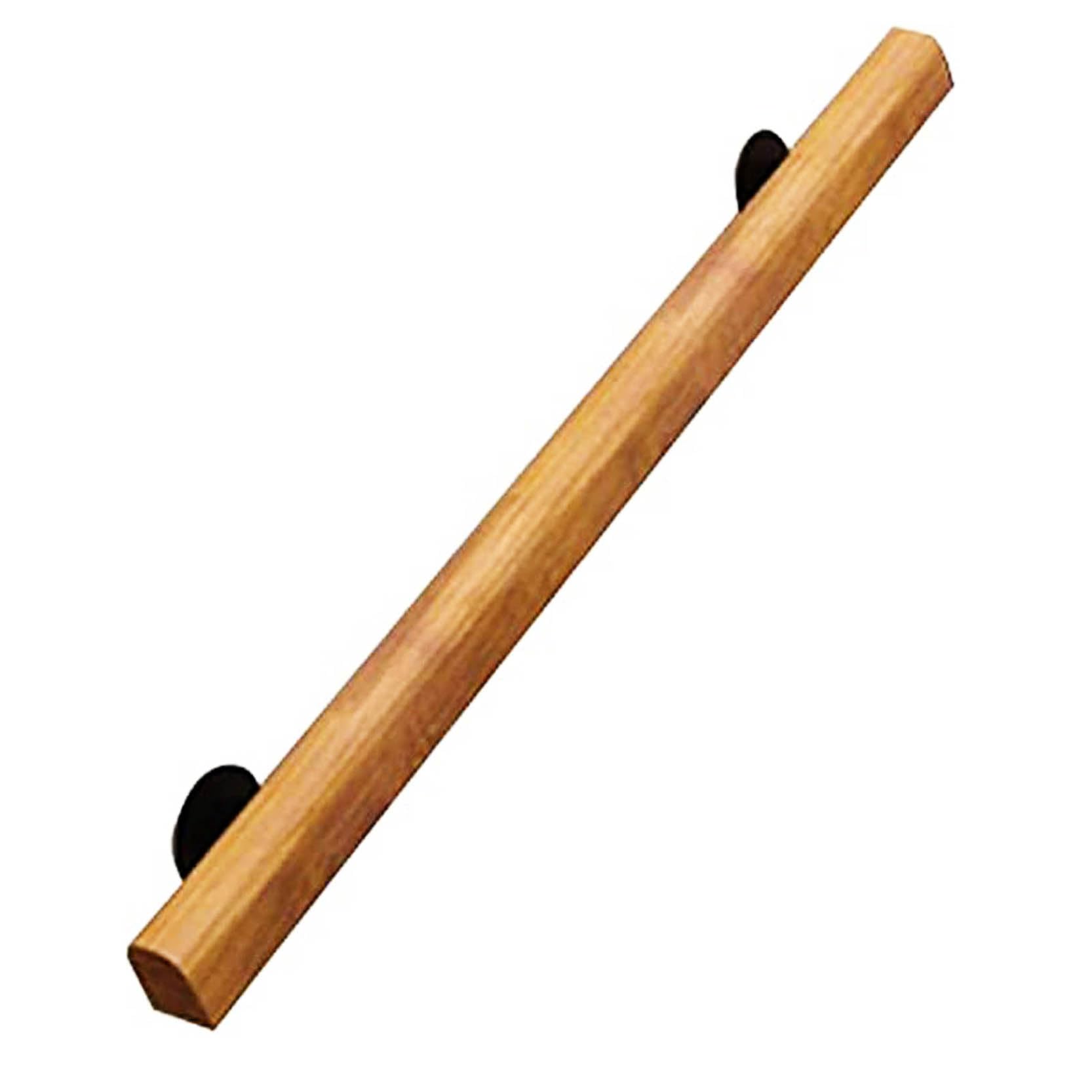 FKXSXAZ 19.7-55.1in Pine Anti-Slip Stair Handrail,Indoor Safety Staircase Railing,Wall Mounted Barrier-Free Grab Bar,for Garden Corridor Lofts Support Rod(Size:120cm/47.24in)