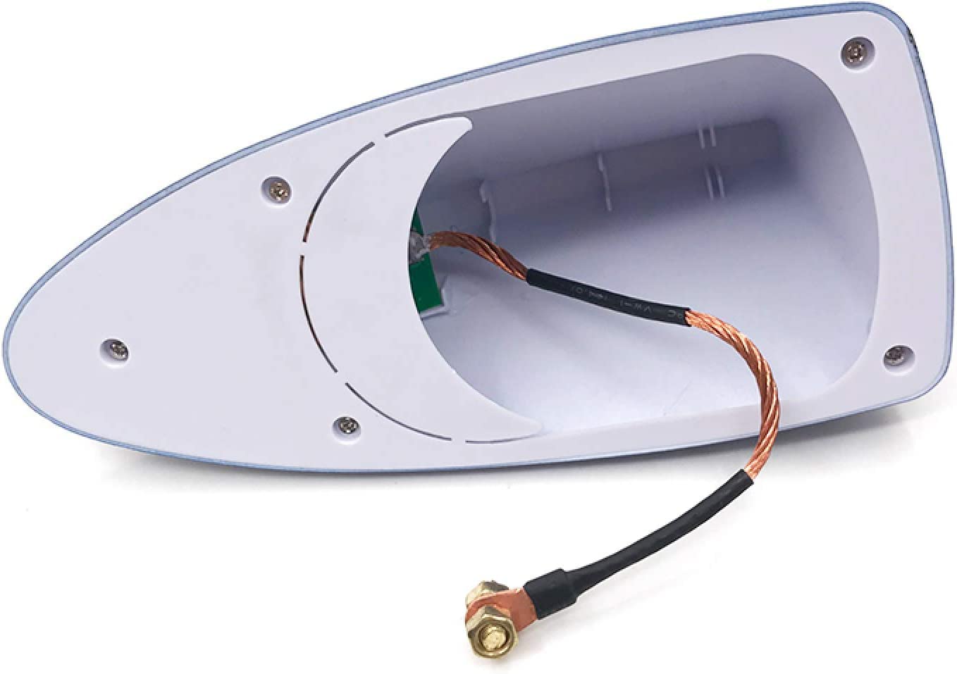 Haaienvin Antenne AM/FM – Zwart, Zelfklevend, Voor SAAB 9-3 9-5 93 95 AERO, Gestroomlijnd Design