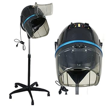 Amazon.com: ZENY Secador de pelo de pie con capucha ajustable de 1300 W,  secador de pelo con ruedas rodantes, equipo profesional de salón para el  hogar, spa y secado del cabello :
