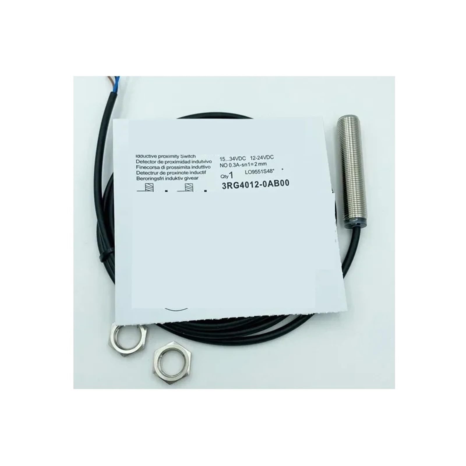Interrupteur proximity switch 3RG4012-0AB00 capteur de présence métallique