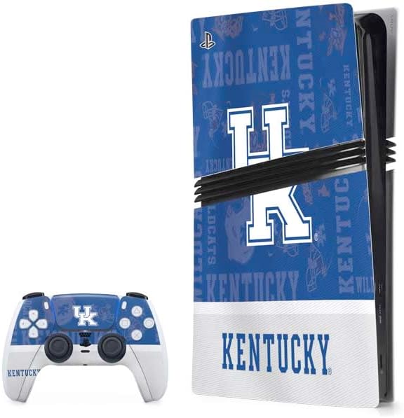 Skinit Decal Gaming Skin Compatible with PS5 Pro Bundle - Officially Licensed University of Kentucky Big Blue Nation Design