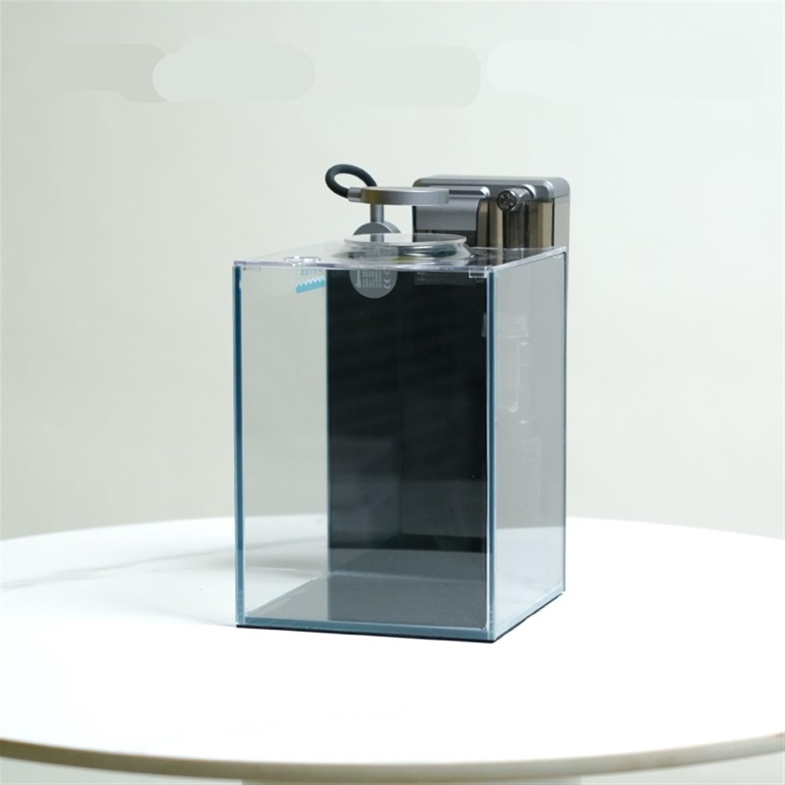 Acquario Ultra White Glass Aquarium Fighting Fish Ecological Tank Living Room Home Desktop Office Small Self-circulating Aquarium with Accessories Acquario per Pesci