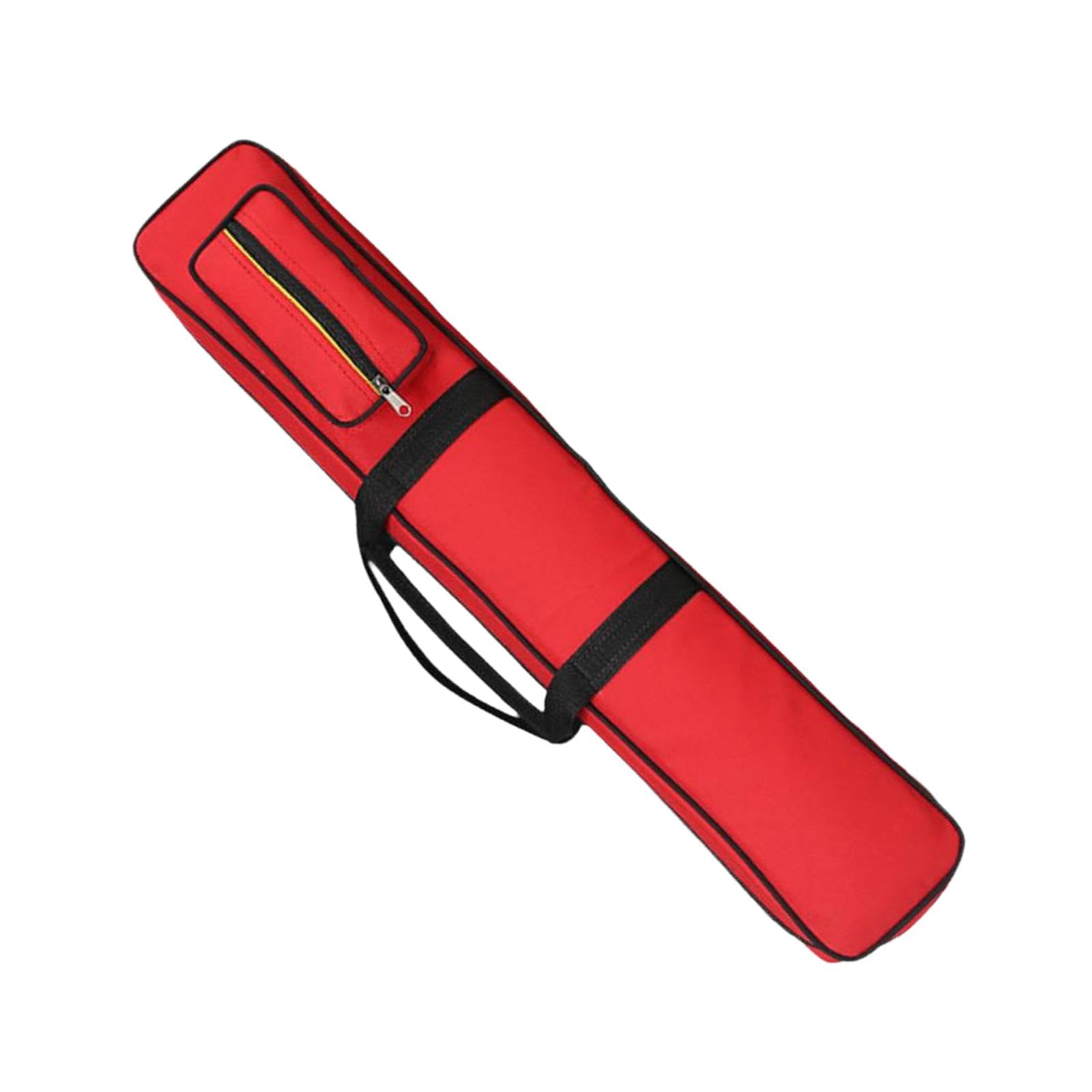 F Fityle Étui pour Queue de Billard à 8 Trous, Sac de Rangement pour Tige de Billard, poignée Portable, Sac de Transport pour Queue de Billard, Organisateur de