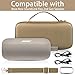 co2CREA Hard Travel Case Replacement for Bose New SoundLink Flex 2nd Gen/Bose SoundLink Flex Bluetooth Portable Speaker (Brown Case)