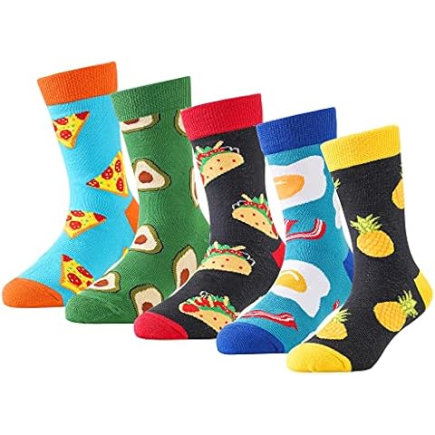 BISOUSOX Children's Novelty Calf Socks Cover