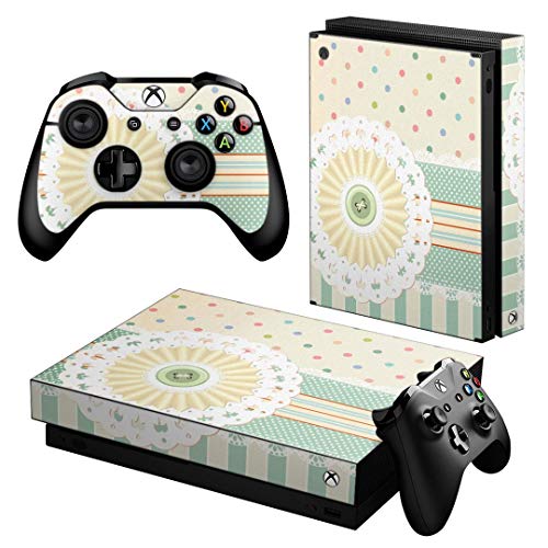 igsticker Xbox One X ��p �X�L���V�[�� ���ʁE�V�ʁE��ʁE�R���g���[���[ �S�ʃZ�b�g �G�b�N�X�{�b�N�X �V�[�� �ی� �t�B���� �X�e�b�J�[ 007693