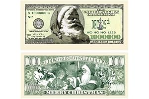 Santa Claus Million Dollar Bill: Perfect Christmas Stocking Stuffer