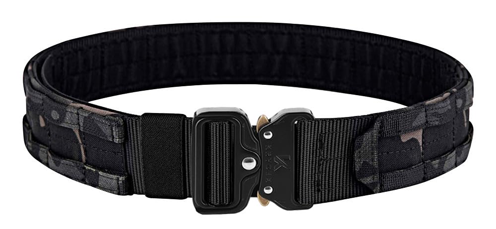 KRYDEX Quick Release Rigger MOLLE Belt 1.75 Inch Inner & Outer Tactical Heavy Duty Belt