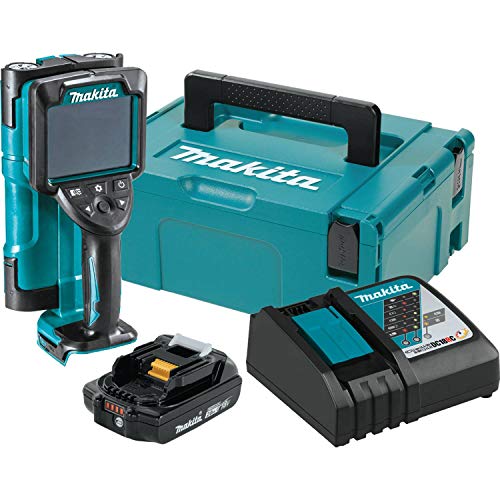 Makita DWD181R1J 18V LXT® Lithium‑Ion Cordless Multi-Surface Scanner Kit (2.0Ah), with Interlocking Storage Case