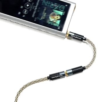 ポータブルヘッドホンアダプターケーブル 6N Amazon.co.jp: GUCraftsman 3.5mmステレオオスから2.5mmバランス