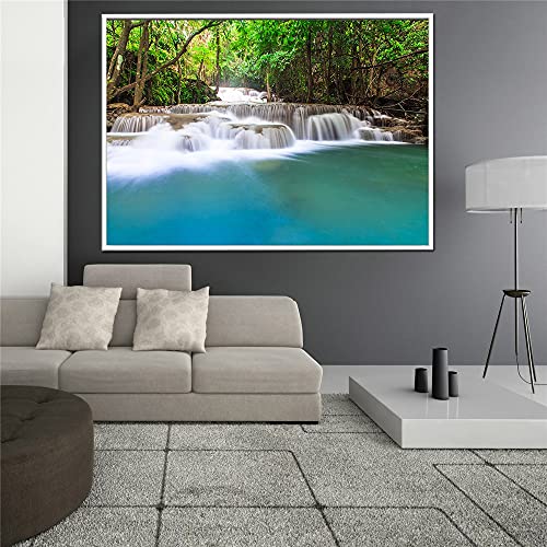 Peinture diamant forêt pour sublimer la décoration de votre salon