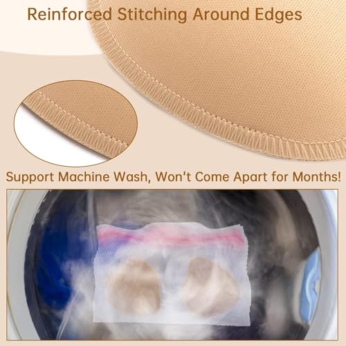 KSang BH Einsätze 4 Paar - Push Up Pads Für Sport BHs & Bikinis