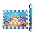 ODS 48801 BABY SHARK Tappetone gioco e arredo, dimensione aperto 150x120 cm