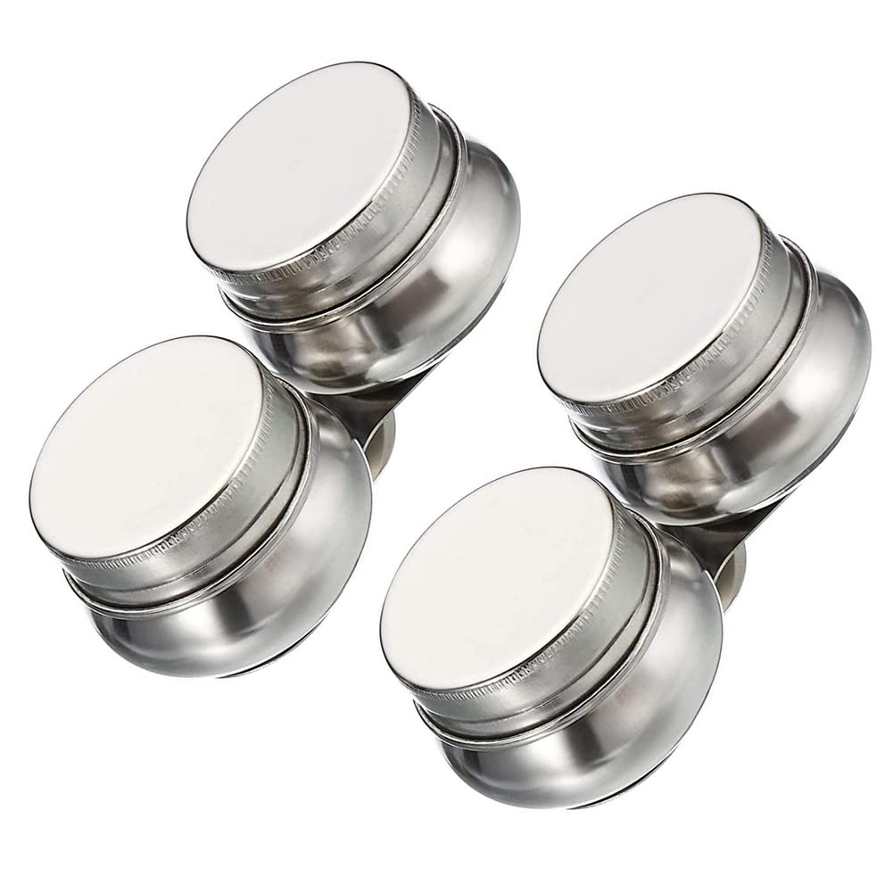 2 Pack Palette Cups Paint Pot Container Cup with Lid and Clip Double Dippers Stainless Steel for Oil Painting