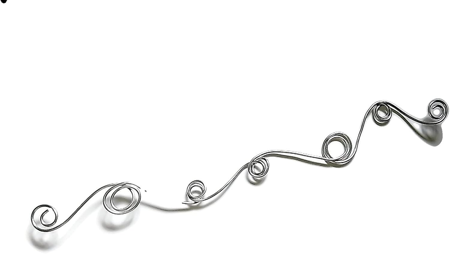 Metal Wall Card Holder for Greeting Cards in Mixed Size Loops, Set of 2 pcs
