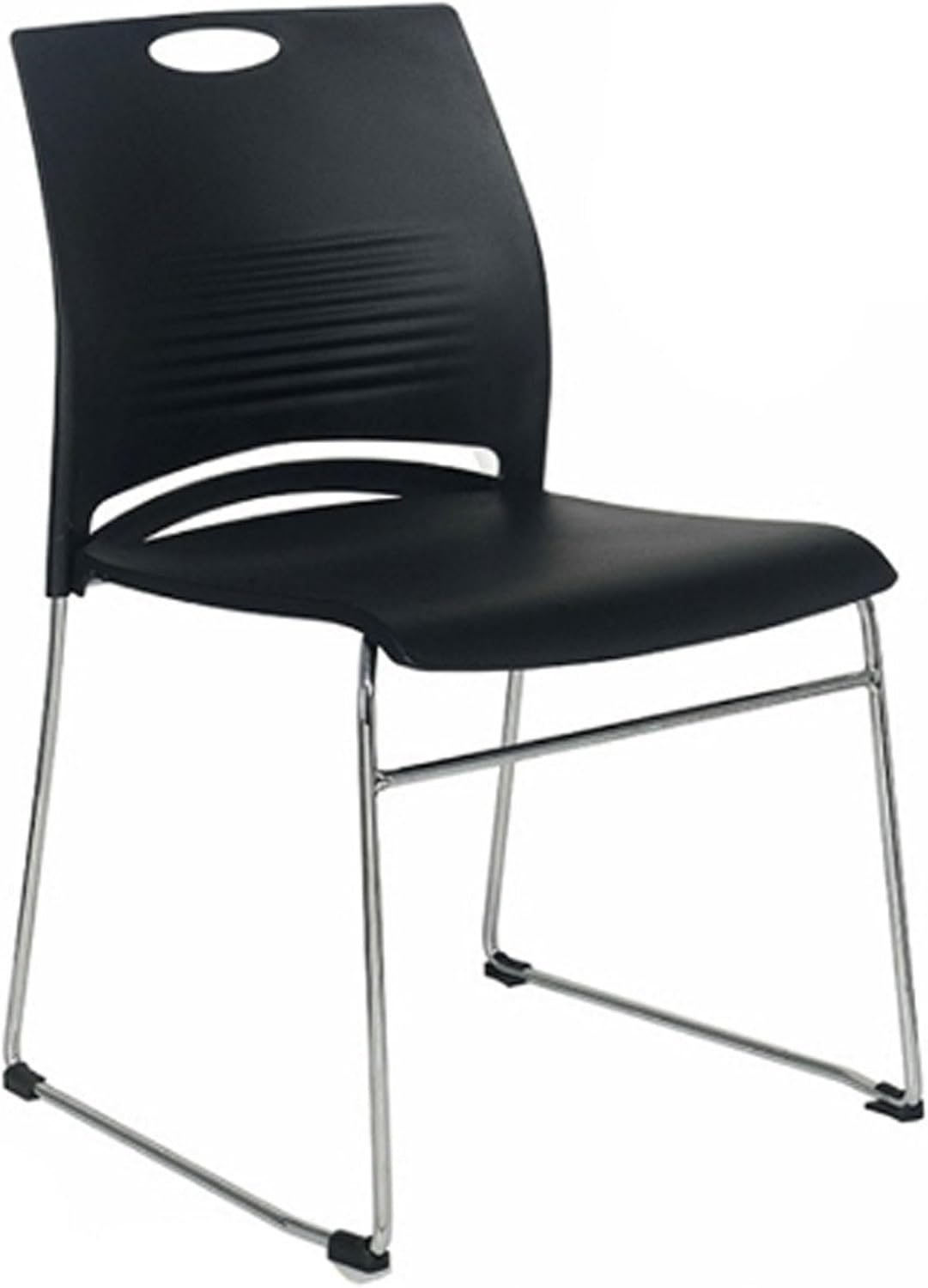 CBDOZP Armless Type Leisure Household Chair can be Stacked Small Chair Simple Reclining Chair Home Student Training Chair