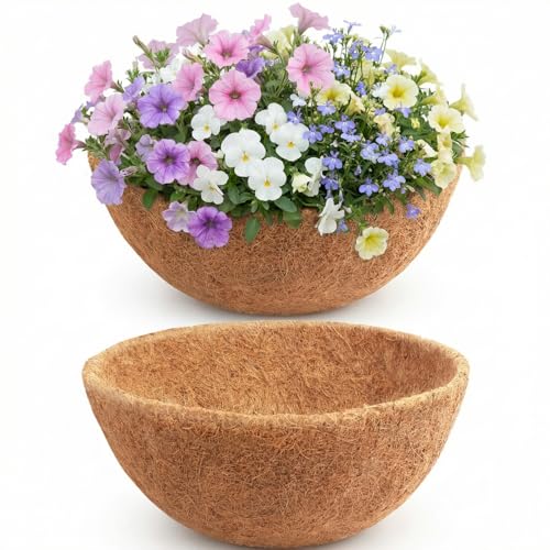 HFHOME 2Pcs 20 Inch Coco Liner
