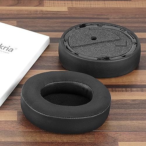Geekria Sport Cooling-Gel Replacement Ear Pads for Turtle Beach Stealth Pro Headphones Ear Cushions, Repair Parts (Black) - Image 4