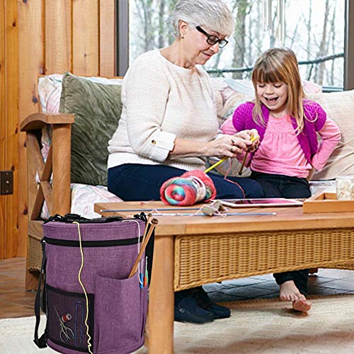 Ridecle Bolsa de armazenamento de lã, bolsa de armazenamento de roupas de grande capacidade, bolsa d