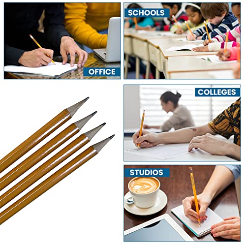 Lápices personalizados de madera con grabado láser miniatura 5