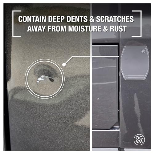 Image of OpenGlass Van Mods - Vandaid Adventure Patches (Lght Grey, 3 Pack) - Automotive Scratch and Dent Cover, Car Rust Patch & Car Scratch Repair