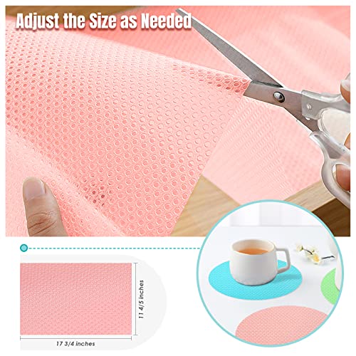 8 Pack Refrigerator Liners Fridge Liner Mats Washable, Duducofu Refrigerator Mats For Glass Shelves Non Slip Refrigerator Shelf Liners, Size Adjustable Fridge Mats For Freezer Cupboard Drawers #TOP4