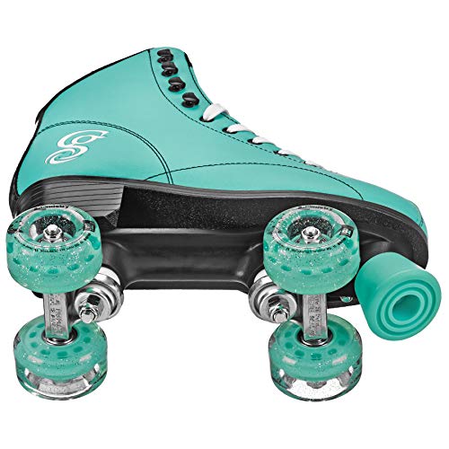 Candi GRL Sabina - Colorful Freestyle Roller Skates -Mint/Black Mint/Black Size 09 - image 2