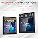 LIMXYZ Auto Darkening Welding Lens True Color 5.24