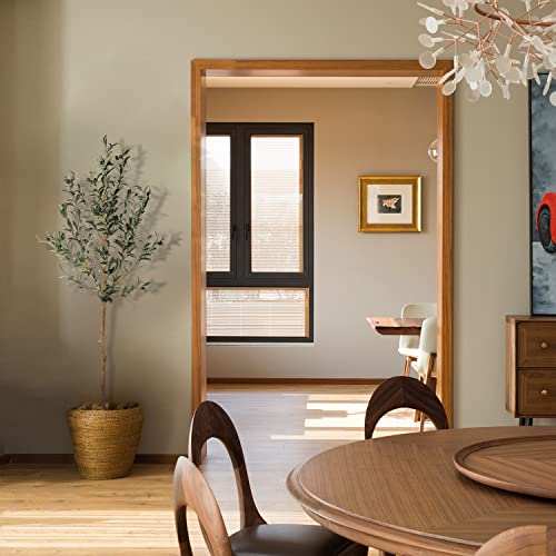 Realead 5Ft Artificial Olive Tree, Large Fake Potted Olive Silk Tree Faux Olive Plants In Plastic Nursery Pot, Artificial Trees For Modern Home Office Living Room Floor Decor Indoor (60In) #TOP4