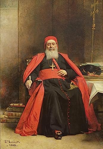 Lienzo Cuadro Retrato de Charles Lavigerie de Leon Florentin Bonnat Impresión Alta Definición