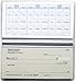 Clear Vinyl Checkbook Cover for Top Tear Personal Checks