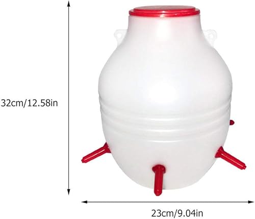 Miniatura 9 de Yardwe Alimentador de leche para aves de corral, alimentador de cerdos pequeños, botellas de leche de cordero para mascotas, alimentador de leche de