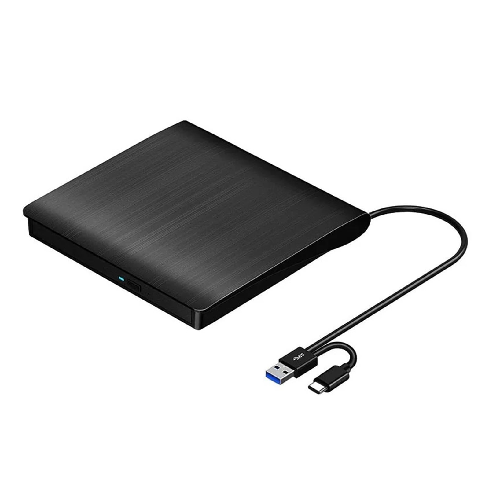Zewnętrzny Napęd CD/DVD USB 3.0 Przenośny Odtwarzacz CD DVD +/-RW Czytnik Nagrywarka Napędy Optyczne Wyczyść Proces Odtwarzania