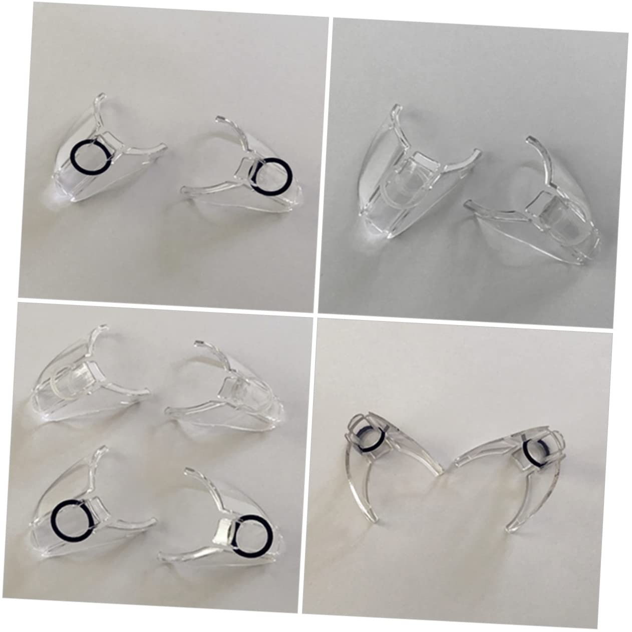Protectores laterales for gafas de seguridad,Protector lateral transparente for seguridad,6 pares de protectores de flanco Gafas de seguridad Protectores laterales Protección for los ojos Protectores