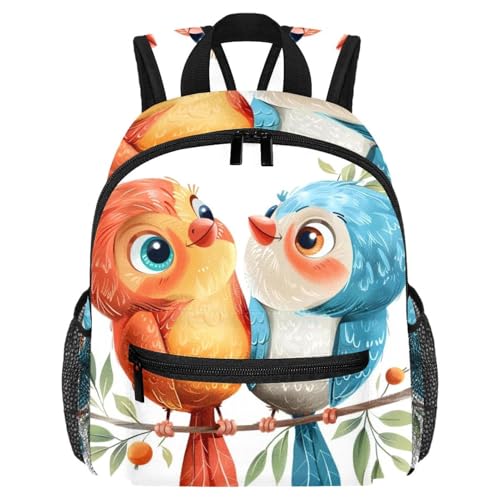 Sac à dos enfant oiseaux robuste fini les bretelles qui glissent