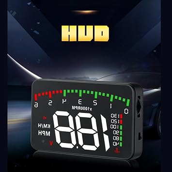 3.5  n  HUD Head Up Display OBD2 Dijital Ara  H z G stergesi  n Cam Projekt r