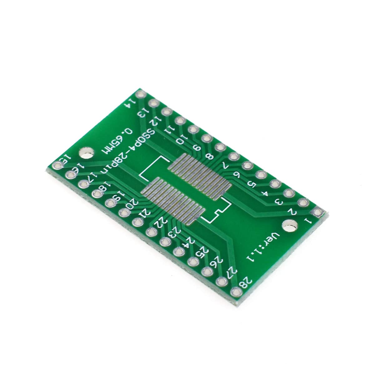 Placa Adaptador Sop28 Ssop28 Tssop28 A Dip28 Placa Pcb | Cuotas Sin Interés