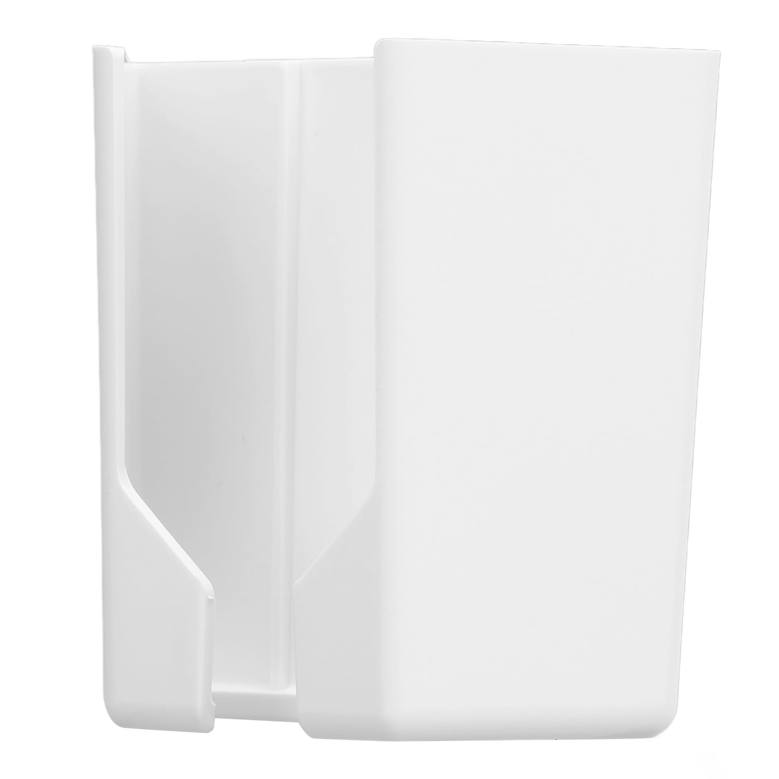 Ethernet Adapter Mount, Wall Mount Ethernet Adapter Bracket Space Saving Professional ABS Easy Installation Compact Cable Organization for Indoor (White)