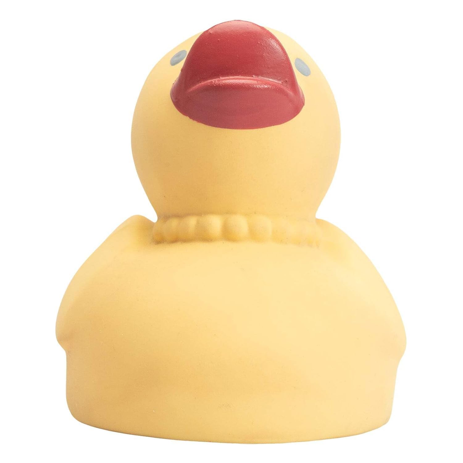 Tara The Duck Baby Teether, Rattle & Bath Toy – 3.1 in Organic Natural Rubber Duck | Classic Infant Bath Toy with Gentle Rattle & Teething Relief | Non-Toxic, BPA-Free Newborn Sensory Toy (0+ Months)