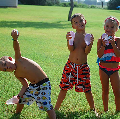 Elitoky 500 Pack Water Balloons With Quick Refill Kits, Eco-Friendly Latex Water Bomb Balloons For Kids And Adults Water Fight Games - Swimming Pool Outdoor Party Summer Splash Fun #TOP4