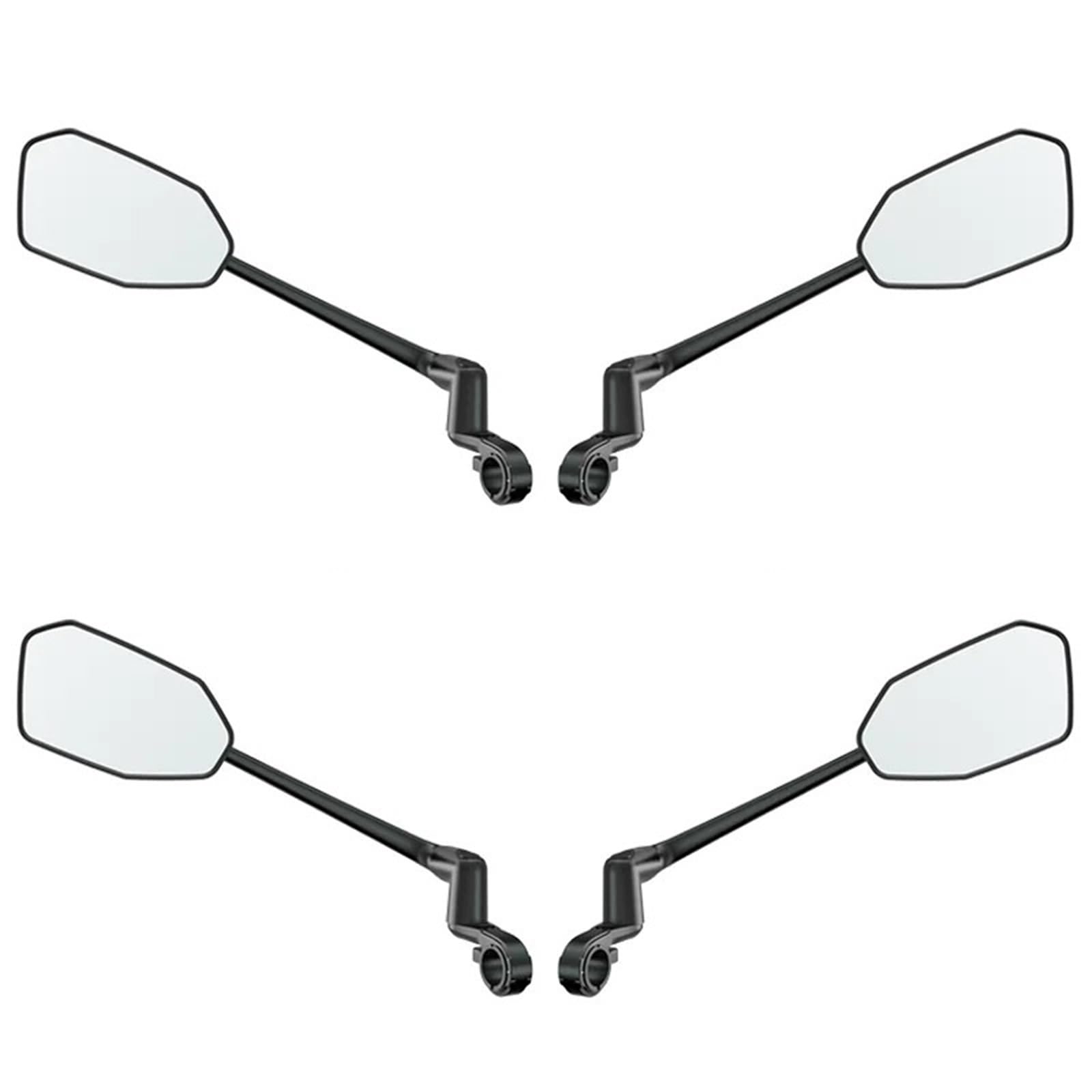 Lenkerspiegel EasyDo Fahrradspiegel, elektrischer Lenker, Rückansicht mit 360 drehbarem Fahrrad, verlängert(RM15 2 SetS)
