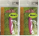 シマノ(SHIMANO) スプーン カーディフ エリアスプーン スリムスイマー 5.0g TR-0028 03S ピンク 713773 (× 2)