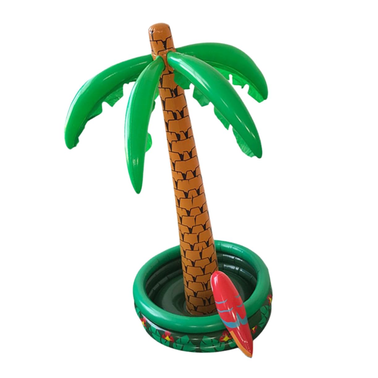 Árbol inflable de palma para enfriar bebidas en tus fiestas temáticas de verano en casa